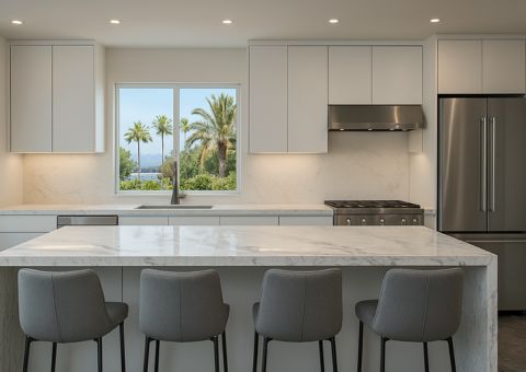 San Diego Marble Kitchen Countertop